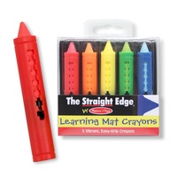 Melissa & Doug - Learning Mat Crayons