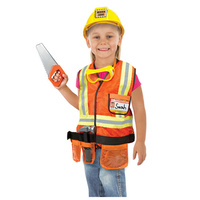 Melissa & Doug - Construction Worker Costume Set