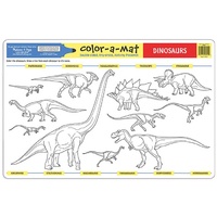 Melissa & Doug - Dinosaurs Colour-A-Mat