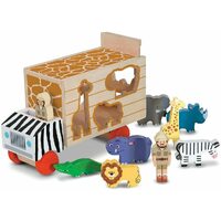 Melissa & Doug - Safari Animal Rescue Shape Sorting Truck