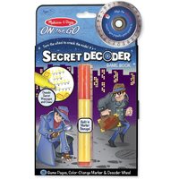 Melissa & Doug - On The Go - Secret Decoder - Game Book