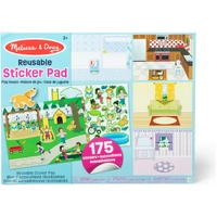 Melissa & Doug - Reusable Sticker Pad - Play House