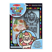 Melissa & Doug - Stained Glass Made Easy - Santa Claus