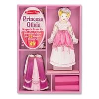 Melissa & Doug - Princess Olivia Magnetic Dress-Up