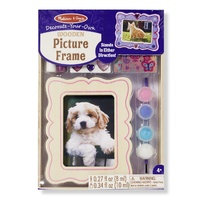 Melissa & Doug - Decorate-Your-Own Wooden Picture Frame