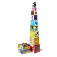 Melissa & Doug - Numbers, Shapes & Colours Nesting & Stacking Blocks