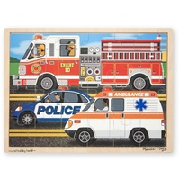 Melissa & Doug - To The Rescue Jigsaw - 24pc