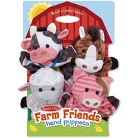 Melissa & Doug - Hand Animal Puppets - Farm Friends