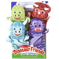 Melissa & Doug - Dinosaur Friends Hand Puppets