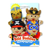 Melissa & Doug - Bold Buddies Hand Puppets