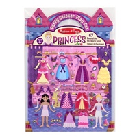 Melissa & Doug - Reusable Puffy Sticker Play Set - Princess