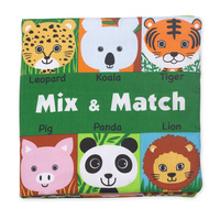Melissa & Doug - Mix & Match Soft Activity Book