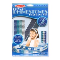 Melissa & Doug - Press-On Rhinestone Headbands