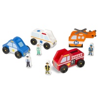 Melissa & Doug - Emergency Vehicle Set