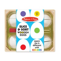 Melissa & Doug - Slice & Sort Wooden Eggs