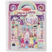 Melissa & Doug - Reusable Puffy Sticker Activity Book - Day of Glamour