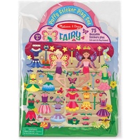 Melissa & Doug - Reusable Puffy Sticker Play Set - Fairy