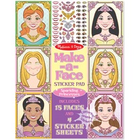 Melissa & Doug - Make-a-Face - Sparkling Princesses Sticker Pad
