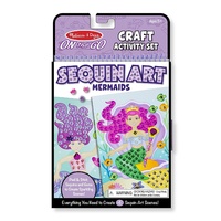 Melissa & Doug - On The Go - Sequin Art - Mermaids