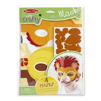 Melissa & Doug - Simply Crafty - Safari Masks