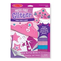 Melissa & Doug - Mess-Free Glitter - Foam Tiara & Wand
