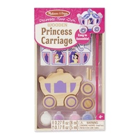 Melissa & Doug - Decorate-Your-Own Wooden Princess Carriage