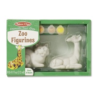 Melissa & Doug - Decorate Your Own - Zoo Figurines