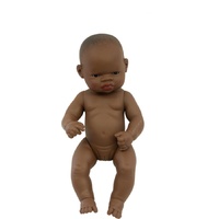 Miniland - Baby Doll African Girl 32cm