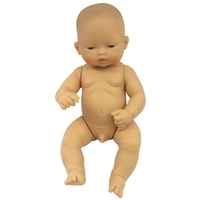 Miniland - Baby Doll Asian Boy 32cm