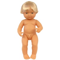 Miniland - Baby Doll European Boy 38cm