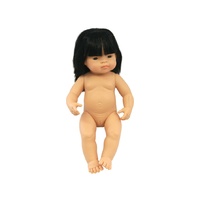 Miniland - Baby Doll Asian Girl 38cm
