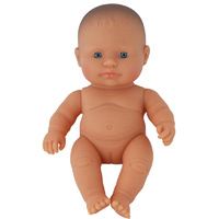 Miniland - Baby Doll European Girl 21cm