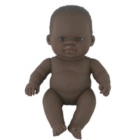 Miniland - Baby Doll African Girl 21cm