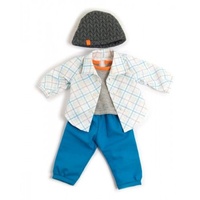 Miniland - 38cm Doll Clothing Set – Blue Spring Set