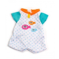 Miniland - 32cm Doll Clothing Set - Light Blue Polkadot Pyjamas