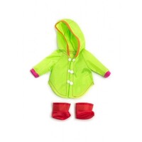 Miniland - 32cm Doll Clothing Set - Raincoat & Wellies