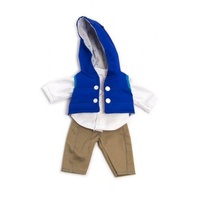 Miniland - 32cm Doll Clothing Set - Navy Autumn Set