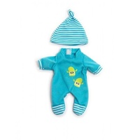 Miniland - 21cm Doll Clothing Set - Blue Winter Pyjamas