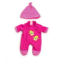 Miniland - 21cm Doll Clothing Set - Pink Winter Pyjamas