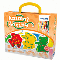 Miniland - Animal Lacing