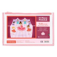Mudpuppy - Ballerinas Pouch Puzzle 12pc