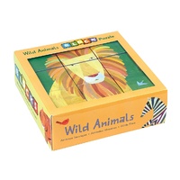 Mudpuppy - Wild Animals Block Puzzle