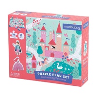 Mudpuppy - Puzzle Play Set - Enchanting Princess