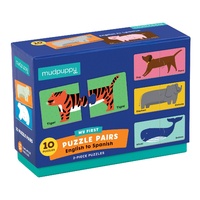 Mudpuppy - My First Puzzle Pairs - English to Spanish