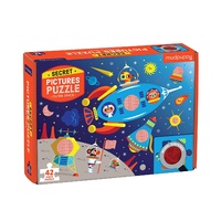 Mudpuppy - Outer Space Secret Pictures Puzzle 42pce