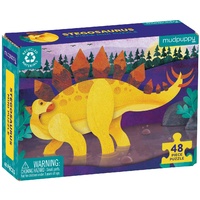 Mudpuppy - Mini Puzzle Stegosaurus 48pc