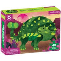 Mudpuppy - Mini Puzzle Ankylosaurus 48pc