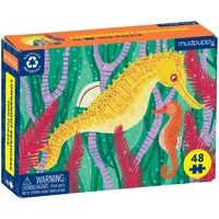 Mudpuppy – Mini Puzzle Seahorse 48pc