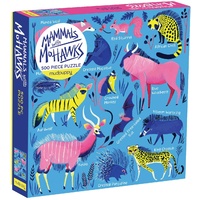 Mudpuppy - Mammals with Mohawks Puzzle 500pc