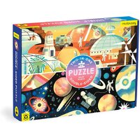 Mudpuppy - Space Mission Double-Sided Puzzle 100pc